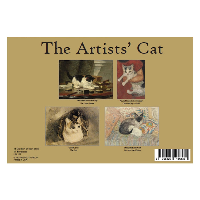 Artists' Cats Boxed Notecards