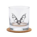 Bat Whiskey Glass