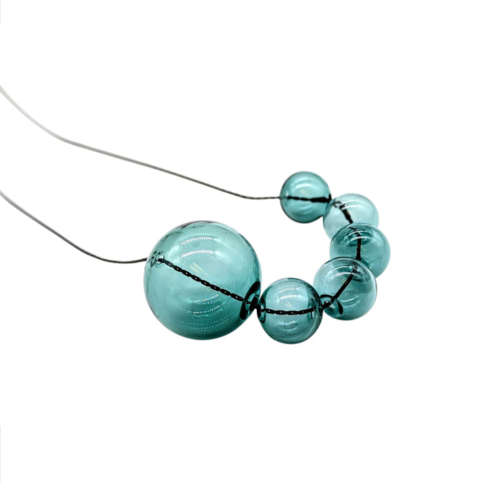 Aqua Bubbles Necklace