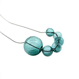 Aqua Bubbles Necklace
