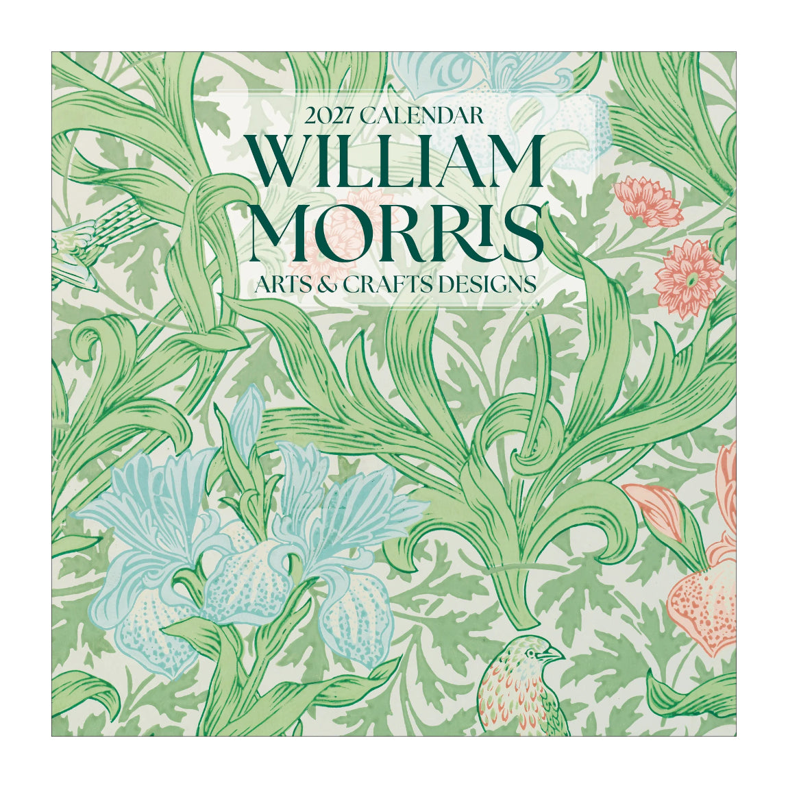 2027 William Morris Wall Calendar