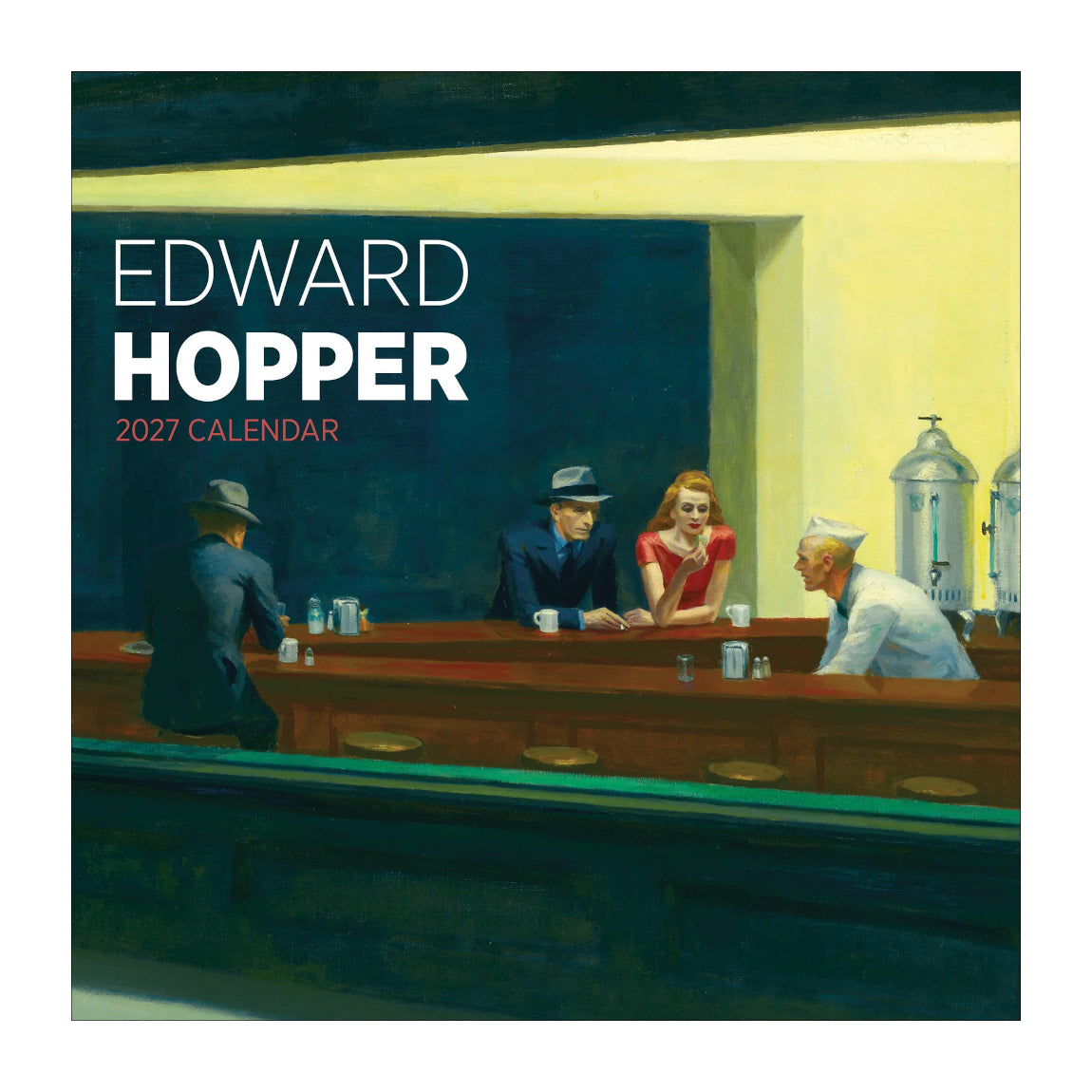 2027 Edward Hopper Wall Calendar