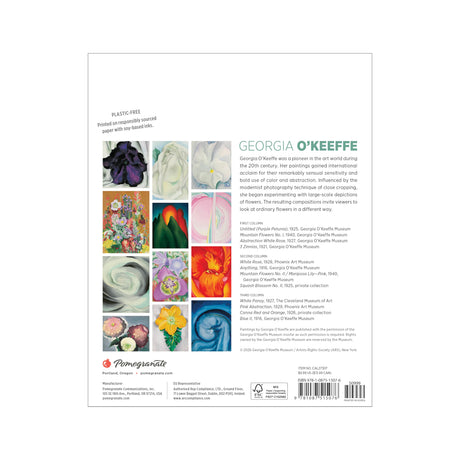 2027 Georgia O'Keeffe Mini Wall Calendar