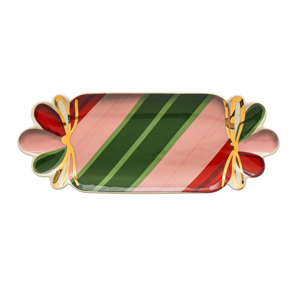 Candy-Shaped Holiday Plate