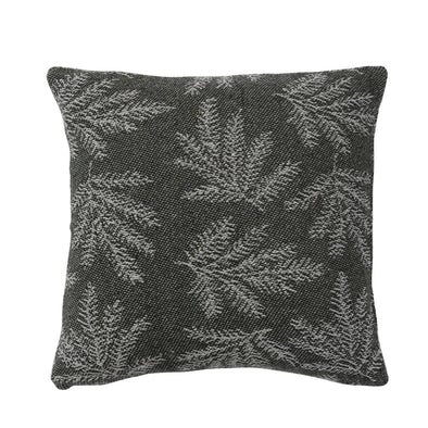 Recycled Cotton Pillow with Pine Needles Pattern