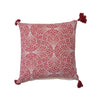 Tessellated Pillow with Tassels