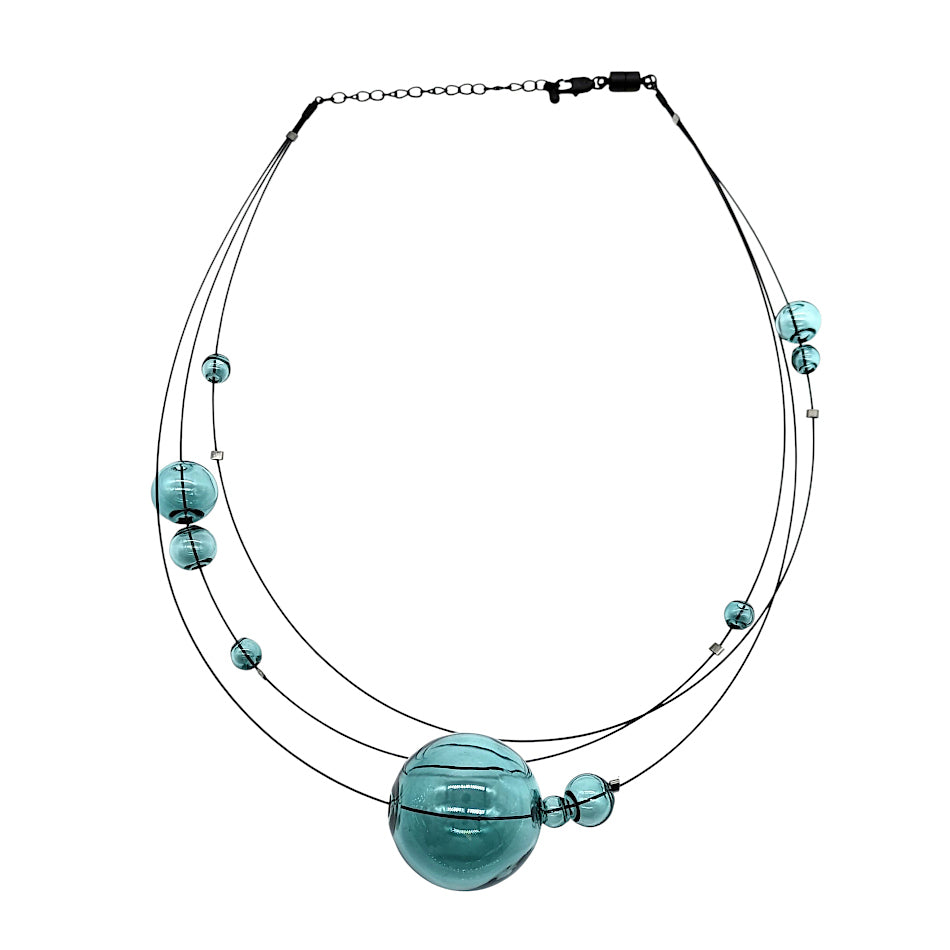 Aqua Cumulus Necklace