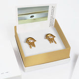 Dalí Melting Eyes Stud Earrings