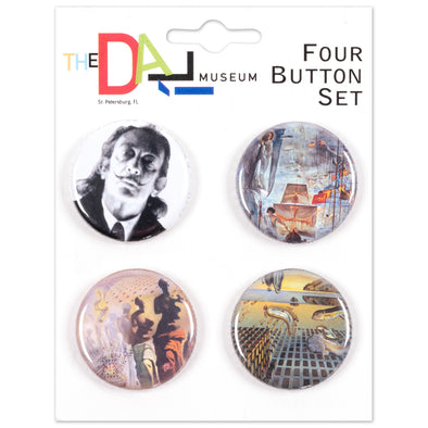 Salvador Dalí Buttons