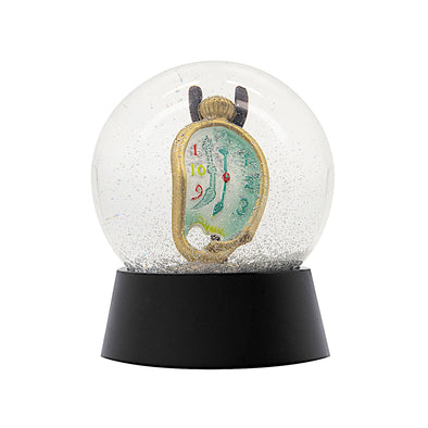 Dalí Melting Clock Snow Globe