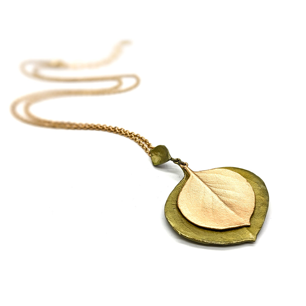 Round Leaf Eucalyptus Necklace