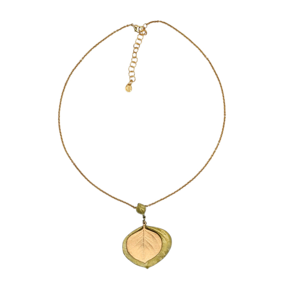 Round Leaf Eucalyptus Necklace