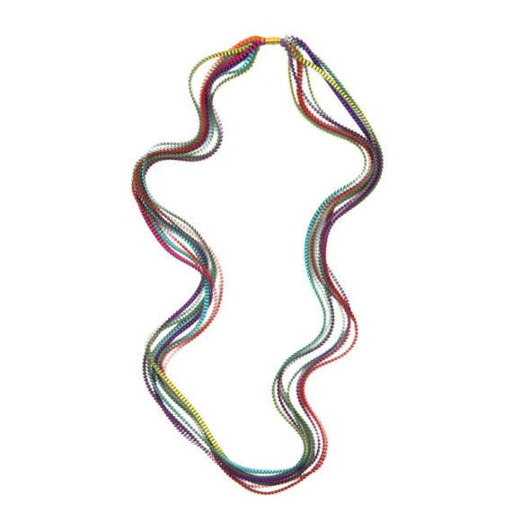 Essilp Necklace by Alexandra Tsoukala - Rainbow