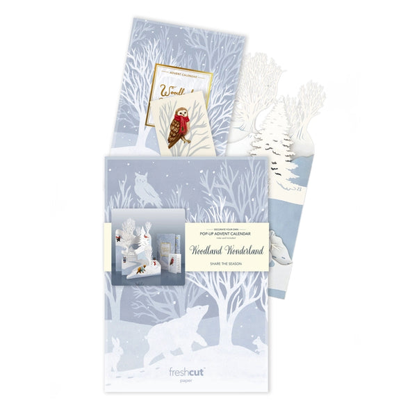 Woodland Wonderland Advent Calendar & Card