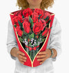 Red Roses Large Pop-Up Greeting Card