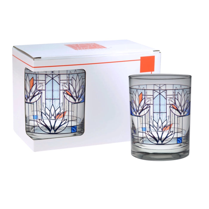 Frank Lloyd Wright 'Waterlilies' Double Old Fashioned Set – The Museum ...