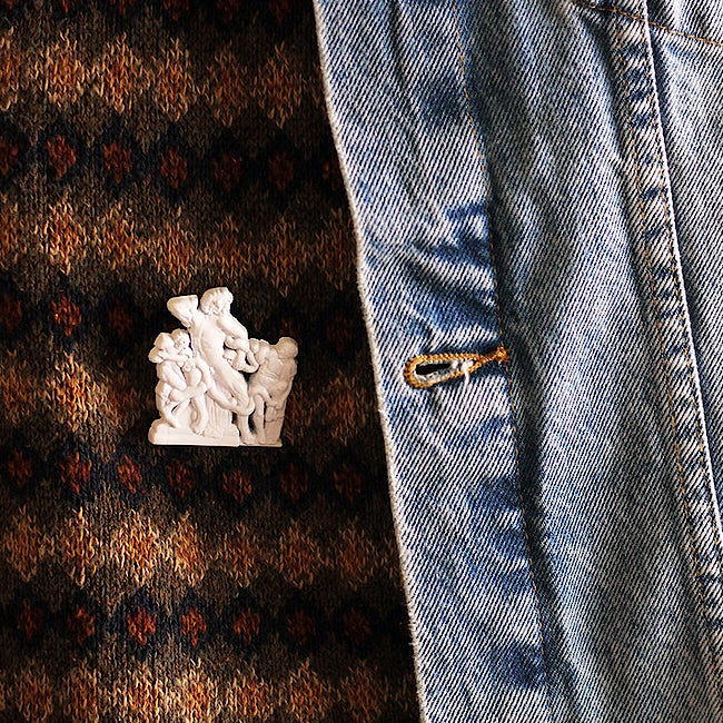 Laocoön and His Sons Enamel Pin