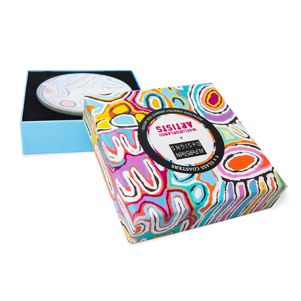Mina Mina Jukurrpa Coaster Set