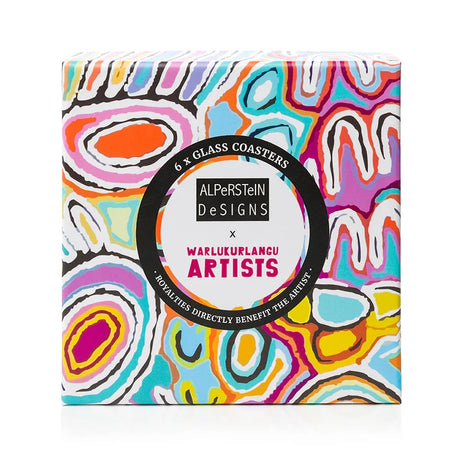 Mina Mina Jukurrpa Coaster Set