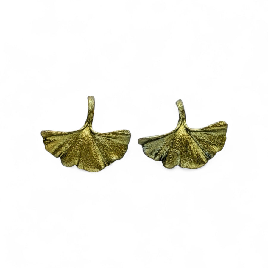 Ginkgo Wire Earrings