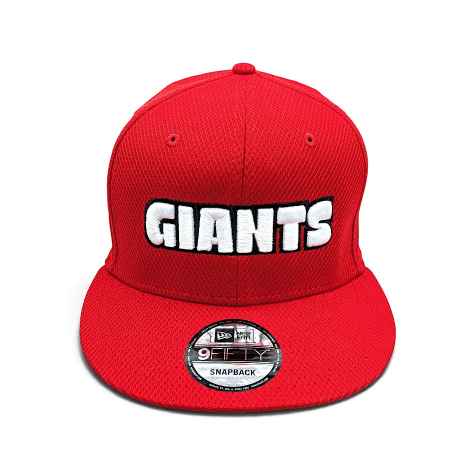 Giants New Era 9FIFTY Hat – Red