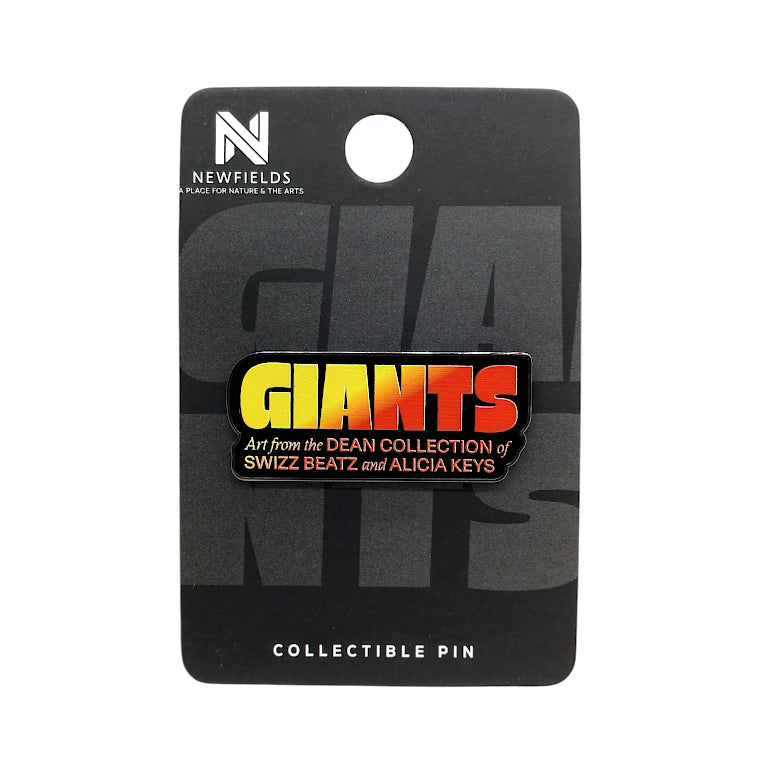 Giants Enamel Pin - Yellow/Red
