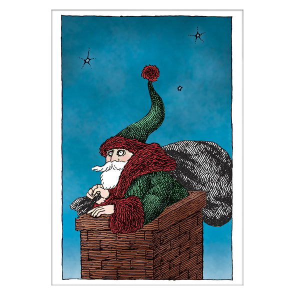 Edward Gorey 'Santa: The Concept' Boxed Holiday Cards