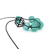 Aqua Hex Hex Necklace