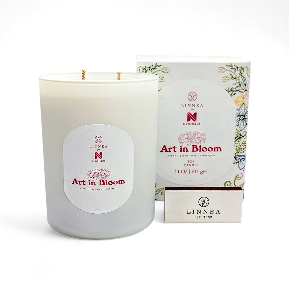 LINNEA Art In Bloom Candle