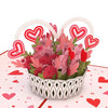 Valentine's Day Basket Pop-Up Card