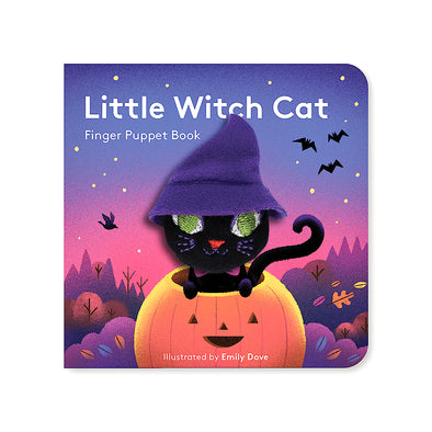 Little Witch Cat Finger Puppet Book