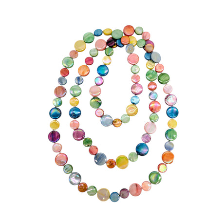 Single Strand Mother of Pearl Necklaces