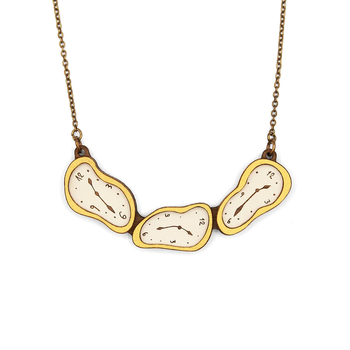 Soft Clocks Necklace