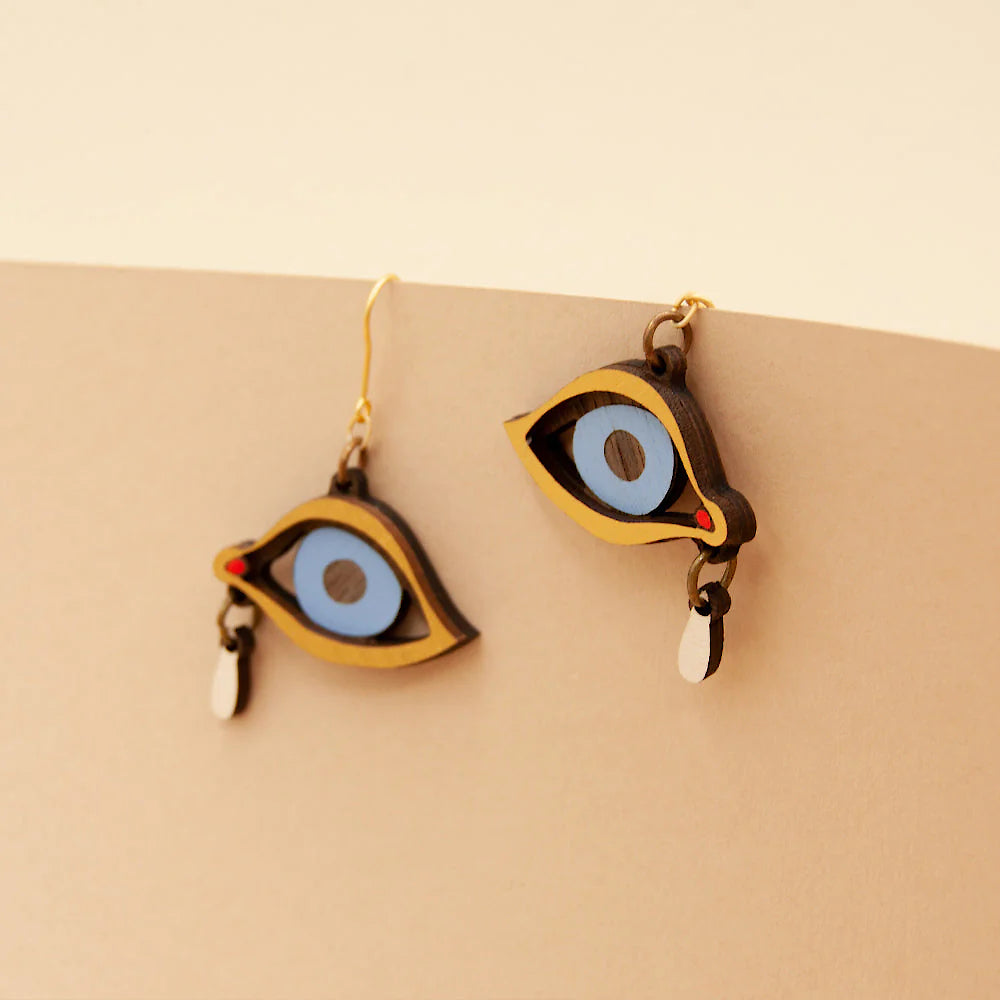 Eye With a Tear Earrings