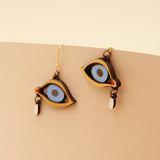 Eye With a Tear Earrings