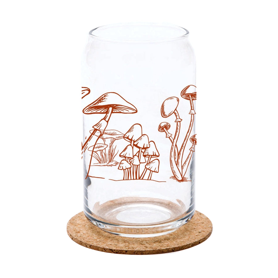 Mushroom Beer Glass