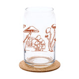 Mushroom Beer Glass