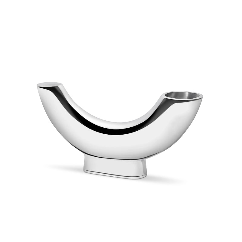 Nambé Half Moon Vase