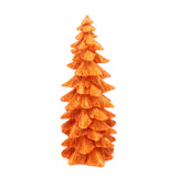 Orange Glitter Tree
