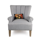 Acorn with Leaves Hooked Pillow