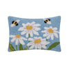 Daisies & Bees Hook Pillow