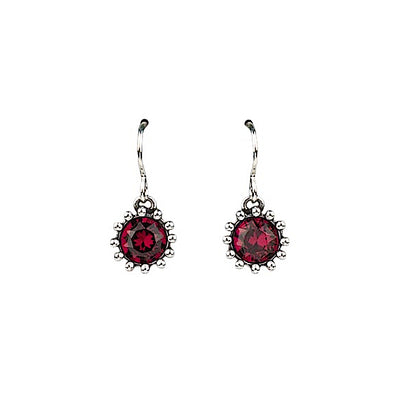 Ruby Cupcake Earrings by Patricia Locke