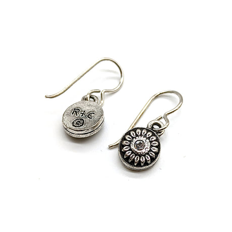 Crystal Sunflower Earrings