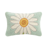 Daisy Hooked Pillow