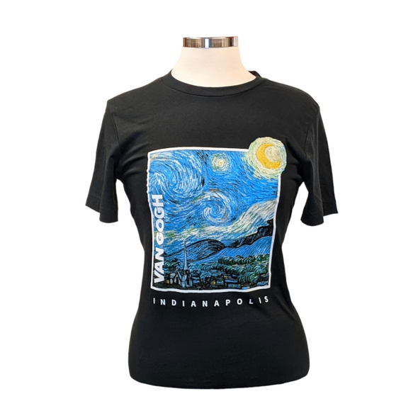 Van Gogh Indianapolis Starry Night T-Shirt — Unisex