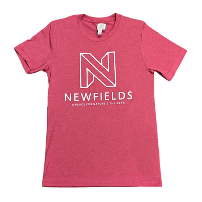 Unisex Newfields T-Shirt - Heather Raspberry