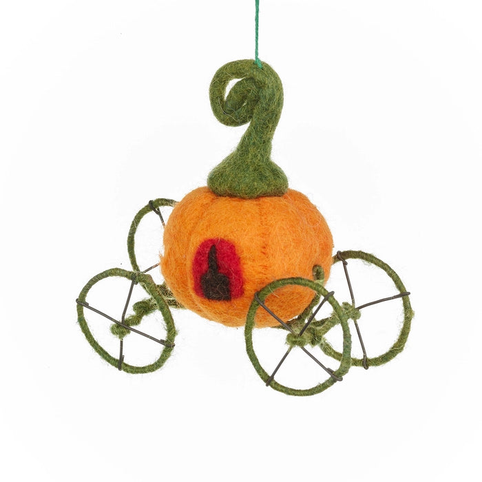 Fairytale Pumpkin Carriage Ornament