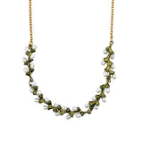 Branched Rice Pearl Necklace