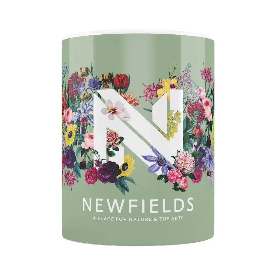 Newfields Flowers Mug - Green