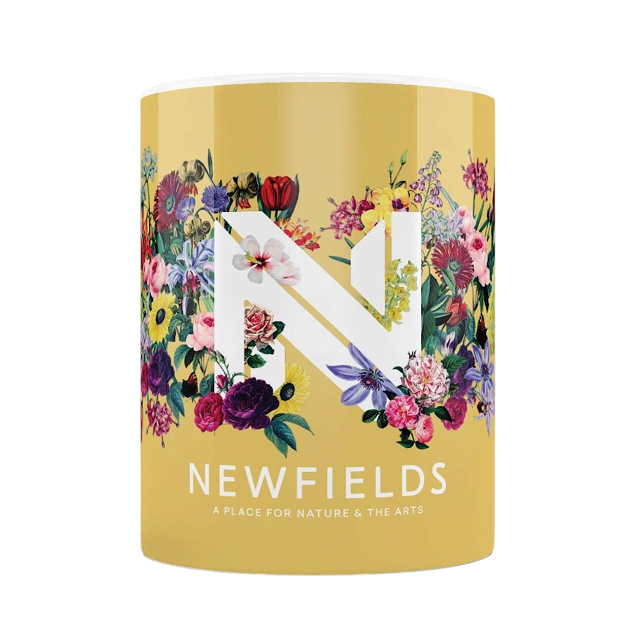 Newfields Flowers Mug - Yellow